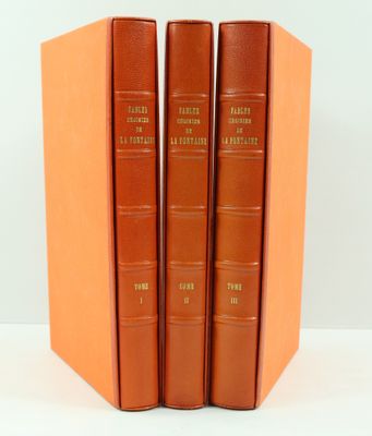 Fables choisies de LA FONTAINE, éd Les Bibliolâtres de Franc…