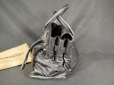 a baseball glove that is sitting on a table