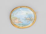 l'image d'une peinture représentant un bateau sur un plan d'eau
