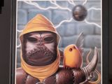 une image représentant un livre sur lequel figurent un homme et un oiseau