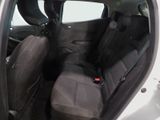 the back seats of a car with a seat belt in the back