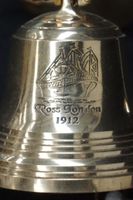 boussole de voyage + cloche de bateau - laiton - diamètre de… (photo 3)
