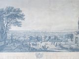 a picture of a picture of a view of a town