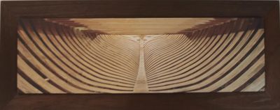 une photo d'une photo d'une structure en bois