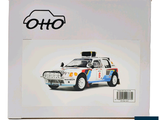 a white box with a picture of a car on it