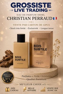 Christian Perraud Paris : parfum en gros pour hommes et femmes