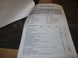 a white paper with a list on it sitting on a table