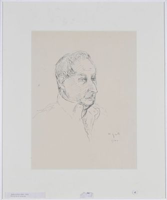 an image of a drawing of a man in a suit and tie