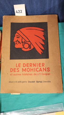 COOPER: Le dernier des Mohicans. Album n°6 édité par le chocolat ...
