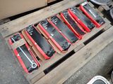 a lot of tools that are sitting on a pallet