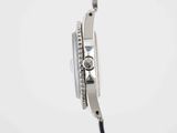 a close up of a watch on a white surface with a white background