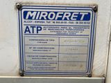 a sign on the side of a machine that says miroffet