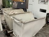 a large machine that is sitting in a warehouse