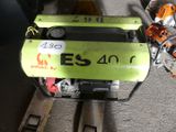 an image of a forklift with a sign on it