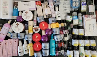many different types of skin care products on the table