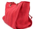 an image of a red purse on a white background