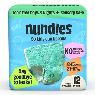 NUND!ES - Culottes d'incontinence Youth Pants - 8-15 ans 27-…