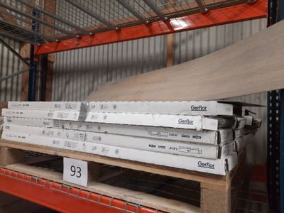 Stock de lames PVC effet bois environ 73 m² - Photo 1