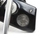 a close up of an old sewing machine with a needle