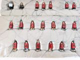 a lot of small figurines that are on a table