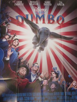 affiche de Dumbo, tirée du film « Dumbo » de Disney