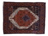 a close up of a rug on a white background