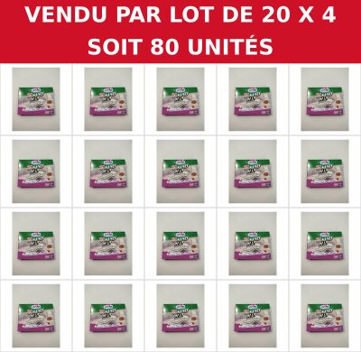 vendu par lot de 20 x 4 sacs