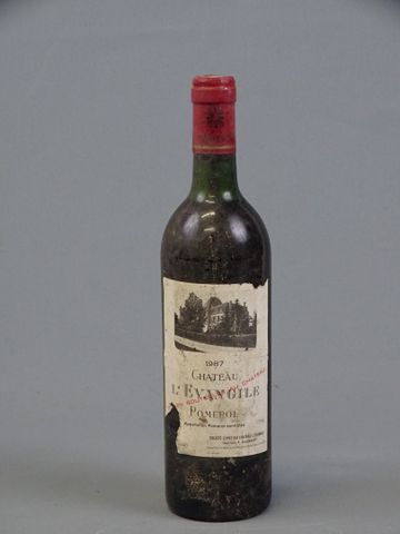 CHATEAU L’EVANGILE, Pomerol, MEB au château, une bouteille de 198...