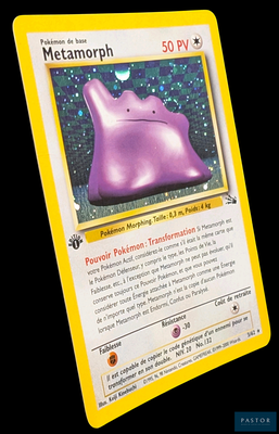 une image d'une carte Pokémon représentant un Pokémon violet