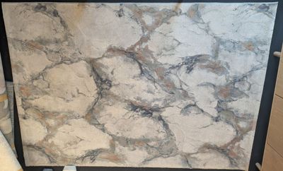 a picture of a picture of a marble counter top
