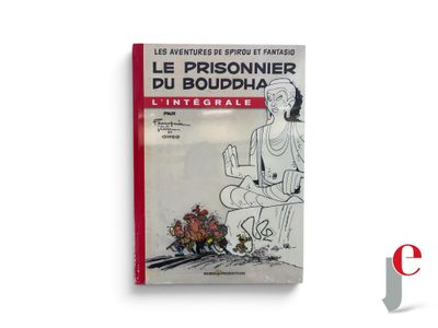 the cover of the book le prisonner du bouddhare is shown