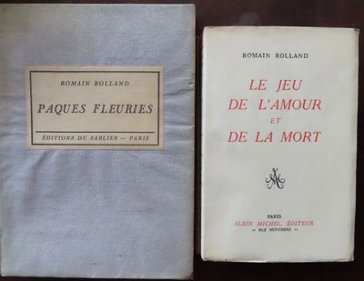 225.	ROLLAND (Romain). Pâques fleuries. Paris, Editions du S…