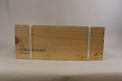 1 CBO 12 Bt Clos du Clocher Pomerol 2021