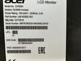 a close up of a label on the back of a laptop computer