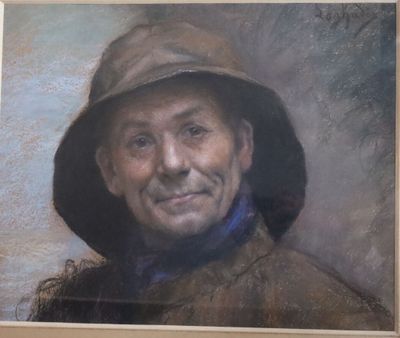 Léonie de LOGHADES née TCHAMAKOFF (1859-circa 1938) Pêcheur …