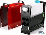 Cette image présente deux types différents de compresseurs d'air.