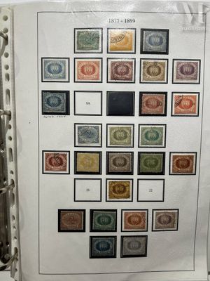 a white sheet of paper with a bunch of different stamps on it