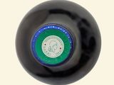 a close up of a bottle of wine with a label on it
