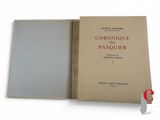 the book is open to show the front cover and inside of it