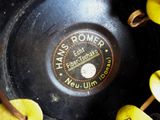 a close up of a frying pan with apples in it
