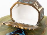 a ring that is sitting on top of a plate