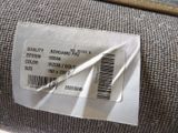 a close up of a label on a piece of fabric