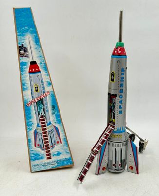 325 / G1 / Skyexpress MS378, fusée en tôle peinte arti… - Photo 1