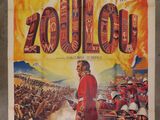 an old movie poster of a man standing in front of a crowd