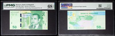 three different types of currency are displayed on a black background