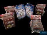 beaucoup de cartes contenues dans le paquet