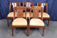 Suite de cinq chaises d'époque Restauration, en placage d'ac… (photo 2)