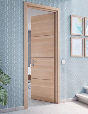 Bloc-porte fin de chantier isothermique 3pts Madrid 2, H.204…