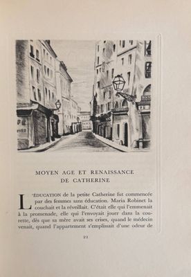 BIBESCO (Marthe). Catherine Paris. Paris, Le Livre, 1928. In…