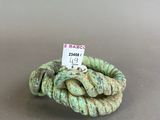 an image of a rope with a tag attached to it